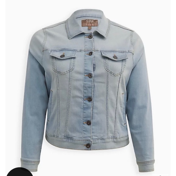 Torrid FITTED TRUCKER JACKET - Picture 1 of 8